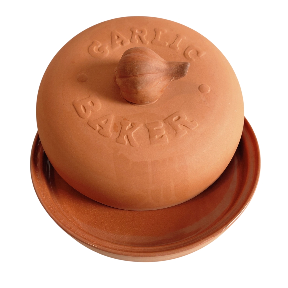 Fox Run Terracotta Garlic Baker Roaster 7"